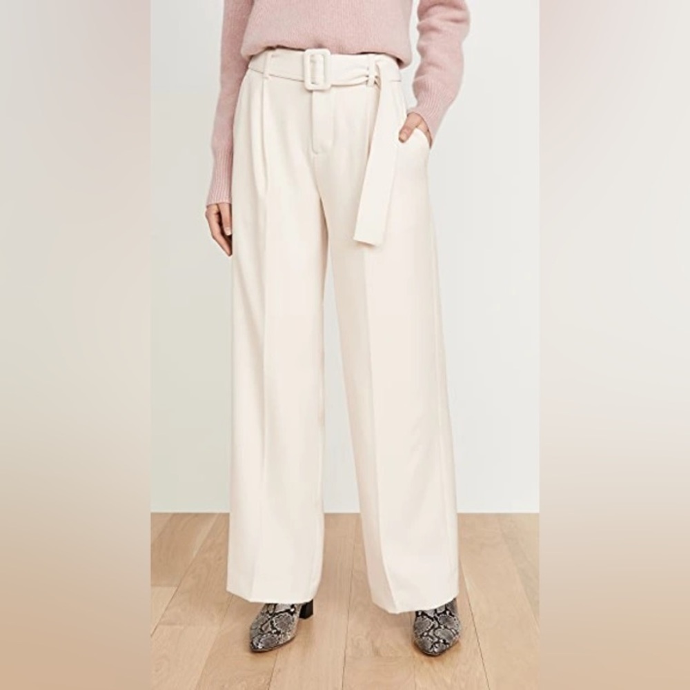 Vince High Waisted Pleated Dress Pants sz 0